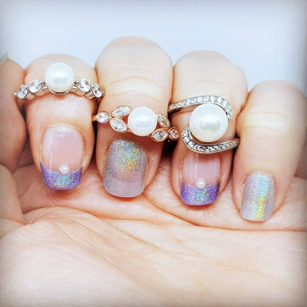 Pearl Ring, 925 Sterling Silver Charmed Aroma 2017 - Picture 4 of 5